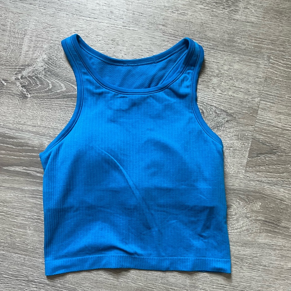 Lululemon ebb to street cropped racerback